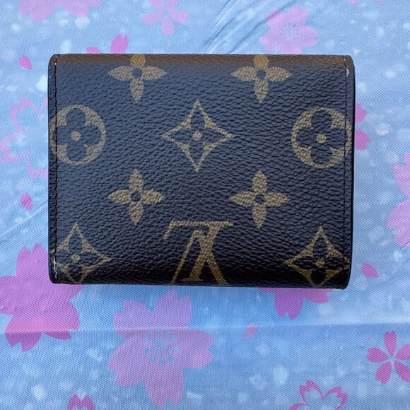 Louis Vuitton Portefeuille Celeste Tri-Fold Wallet - Brown & Pink - Picture 2 of 5